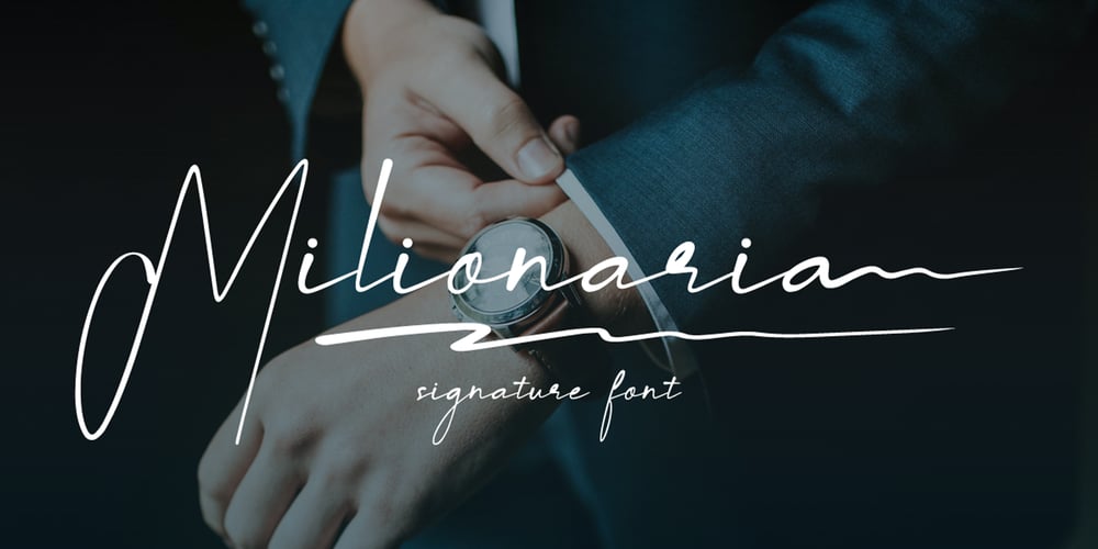 Milionaria font