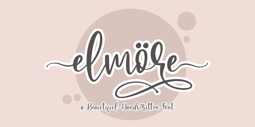 Elmore font