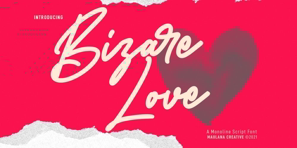 Bizare Love font