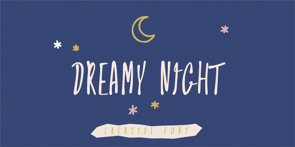 Dreamy Night font
