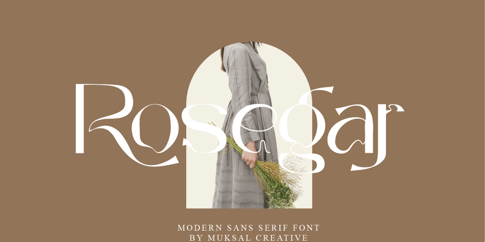 Rosegar font