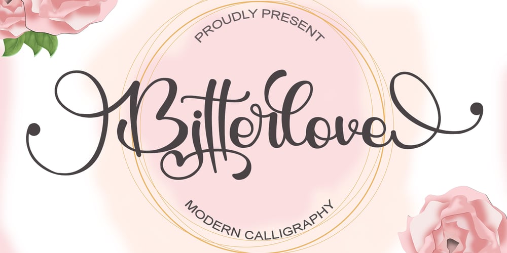 Bitterlove font