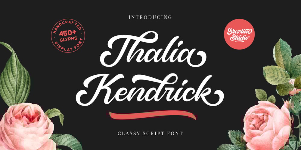 Thalia Kendrick font