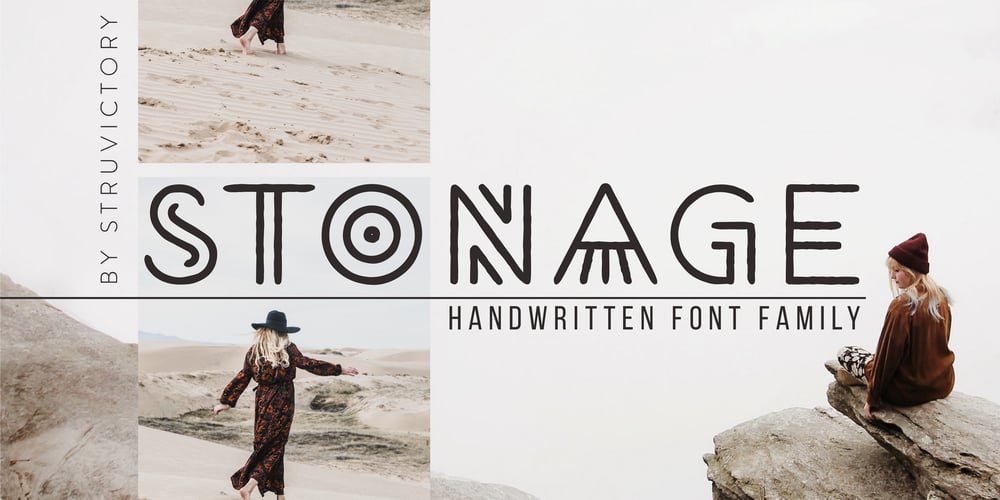 Stonage font