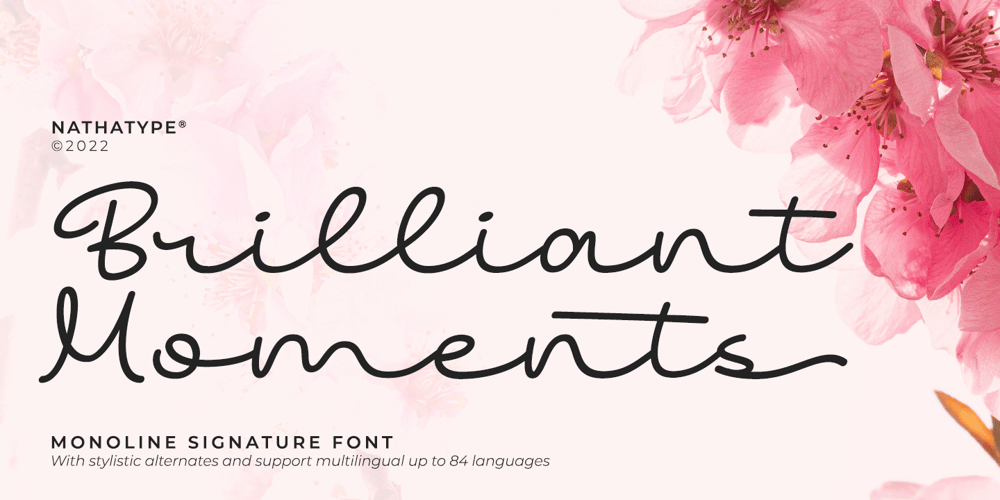 Brilliant Moments font