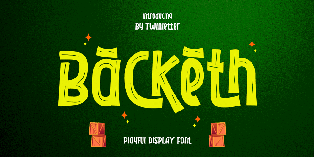 Backeth font