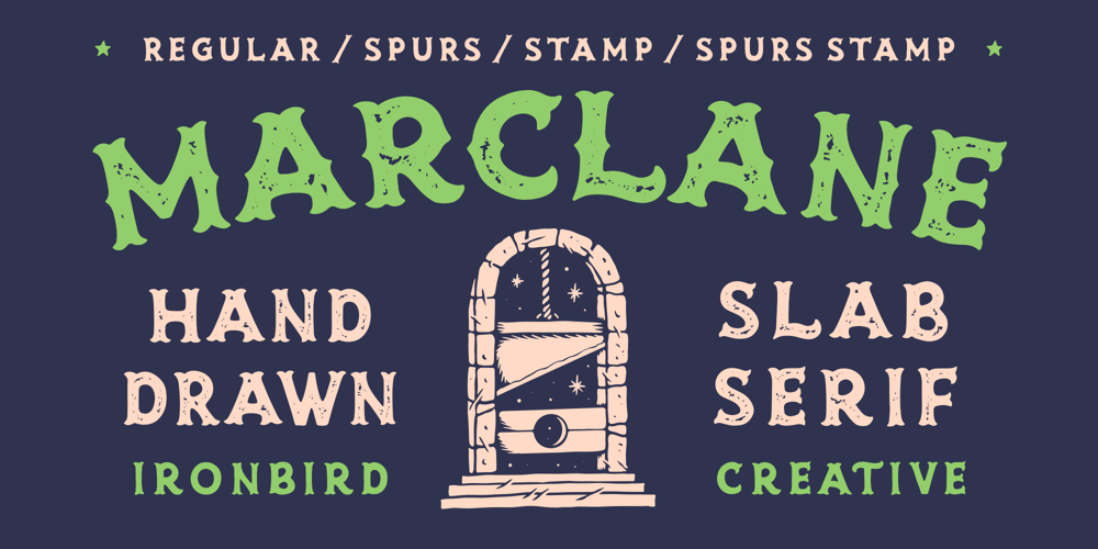 Marclane font