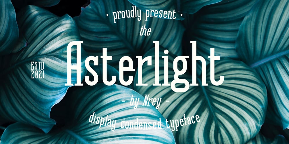 Asterlight font