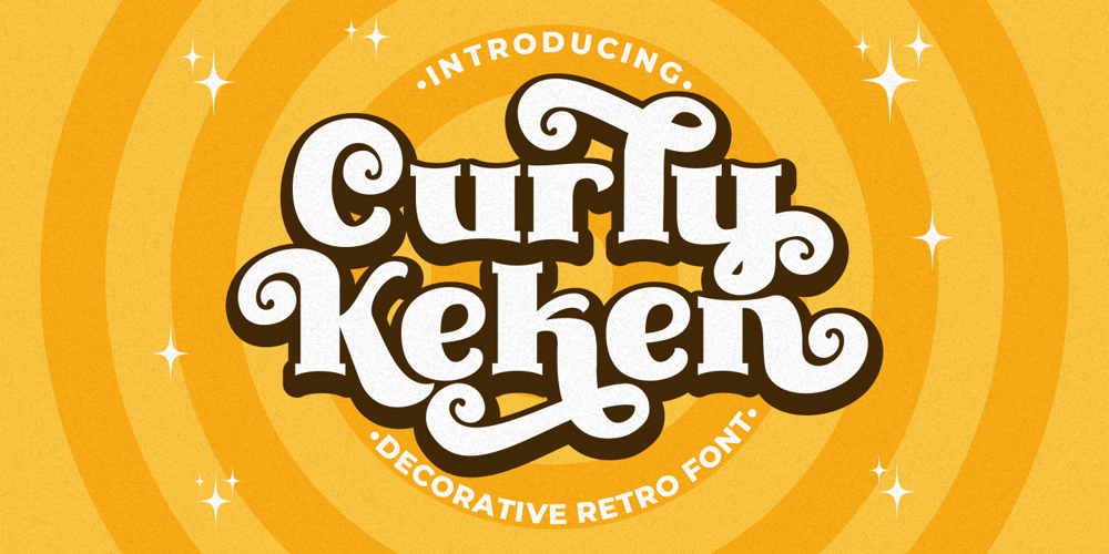 Curly Keken font