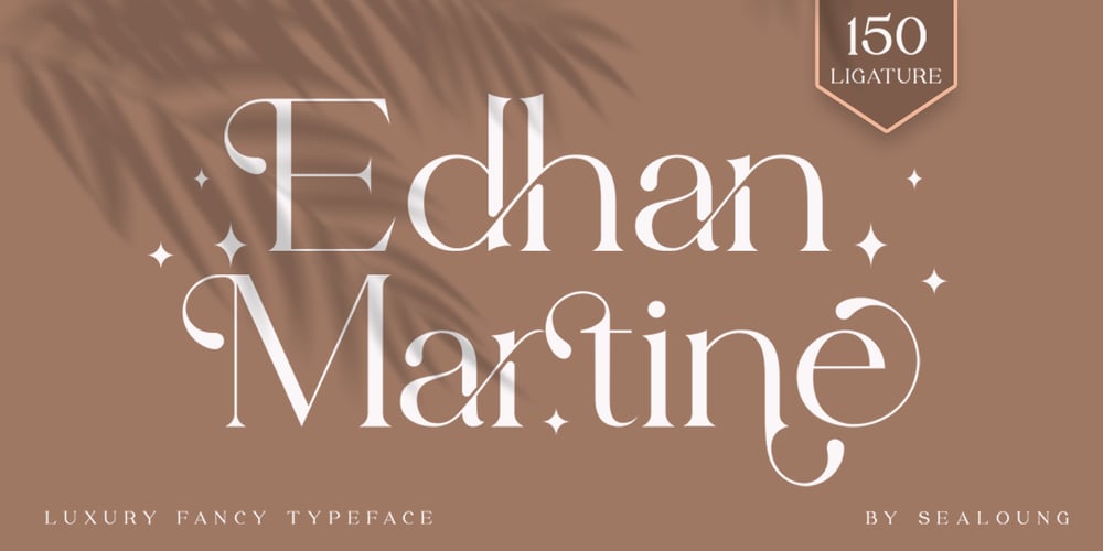 Edhan Martine font