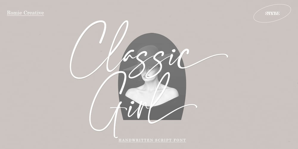 Classic Girl Regular font