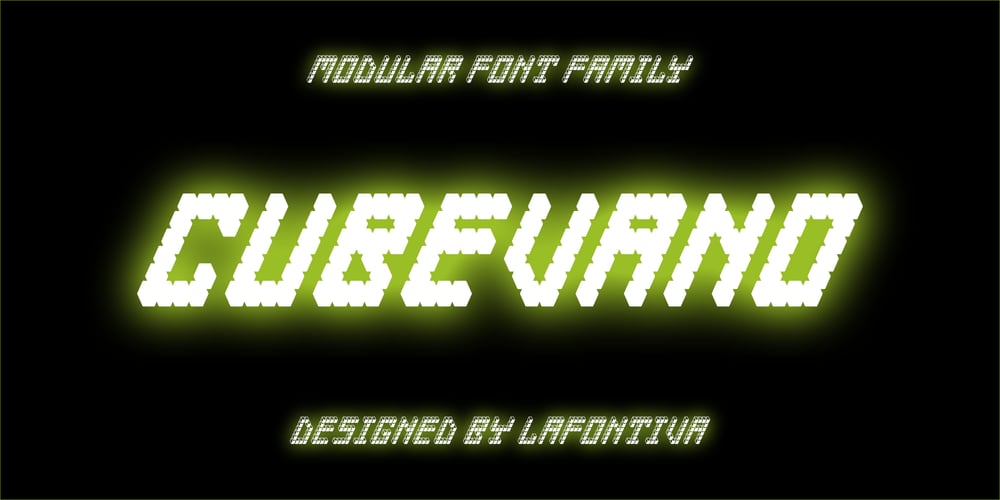 Cubevano font