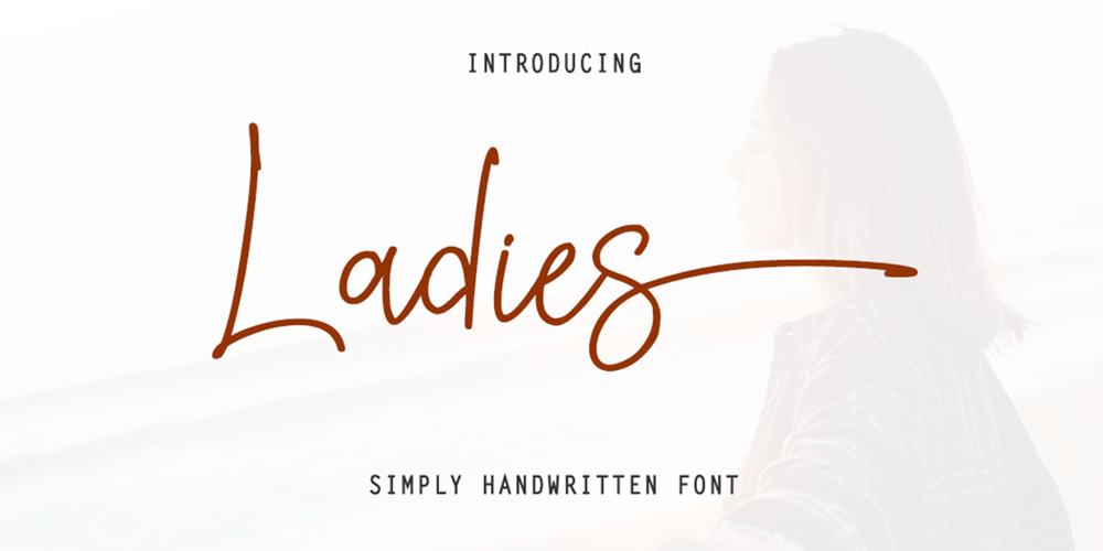 Ladies font