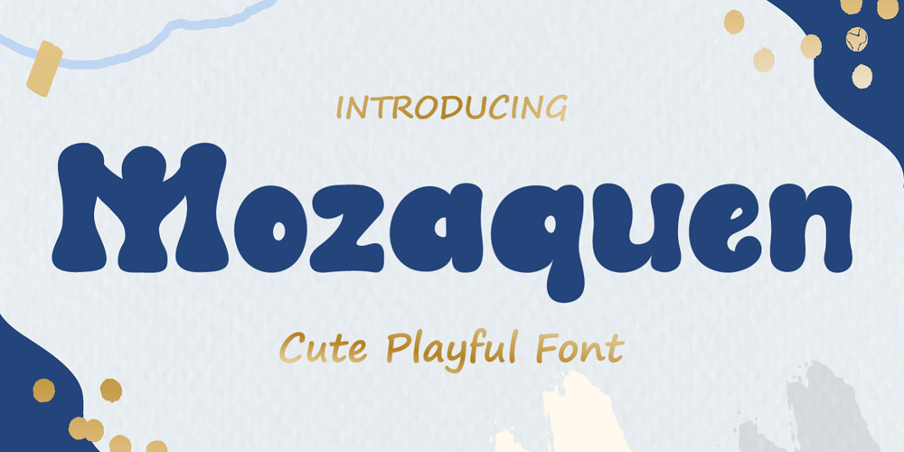 Mozaquen font