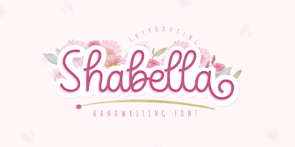 Shabella font