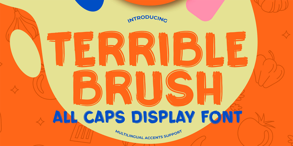 Terrible Brush font