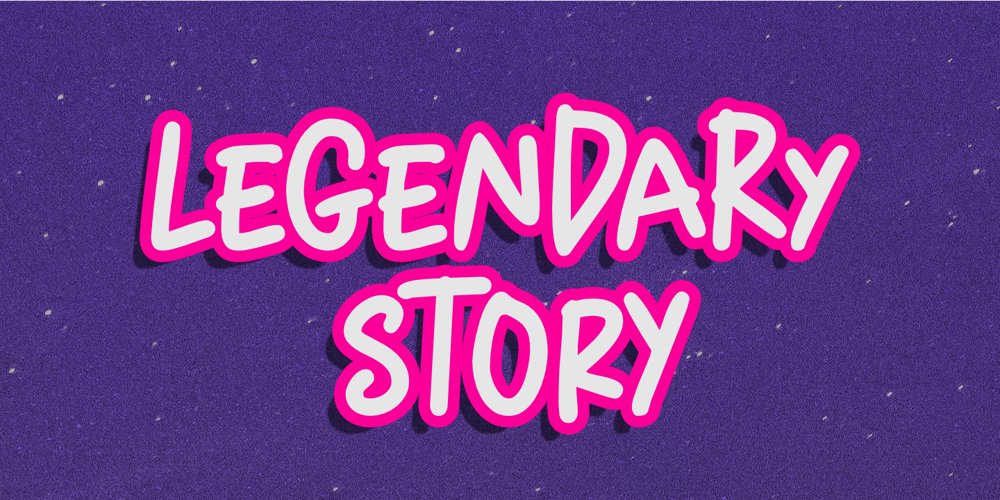 Legendary Story font
