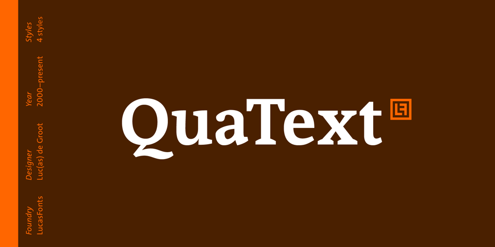 QuaText font