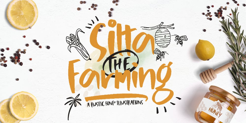 Silta The Farming font