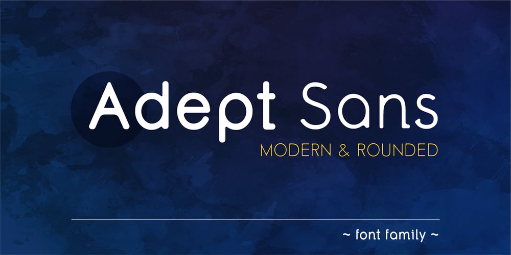 Adept Sans font