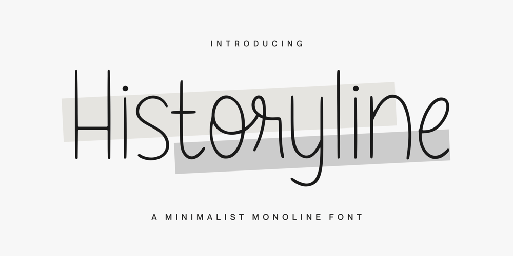 Historyline font