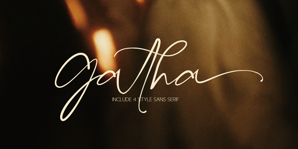 Gatha font