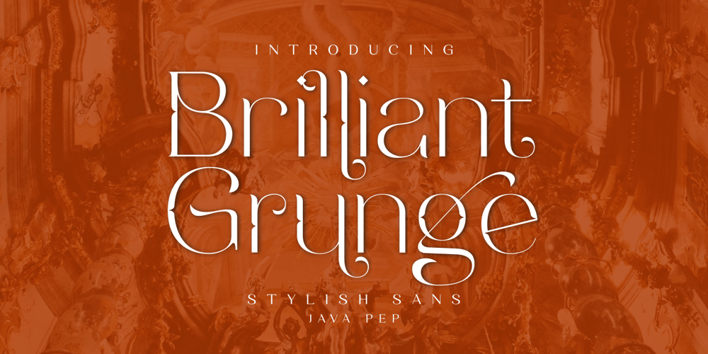 Brilliant Grunge font