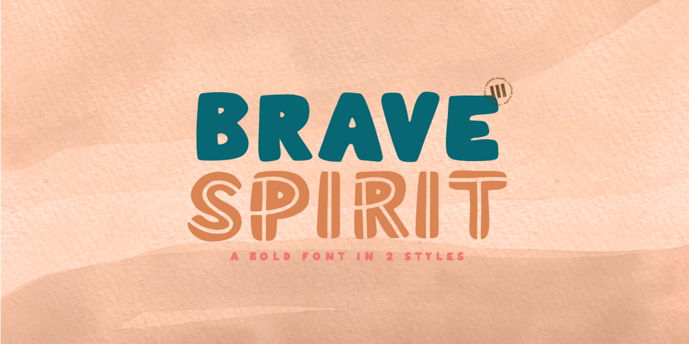 Brave Spirit font