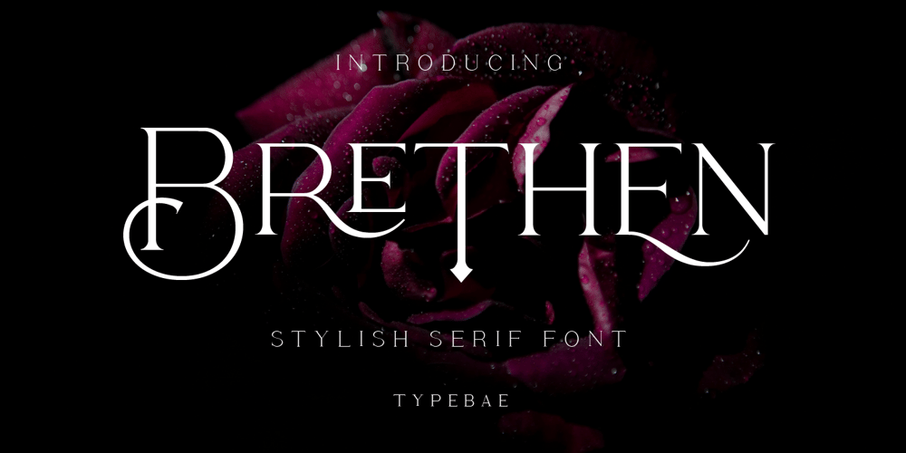 Brethen font