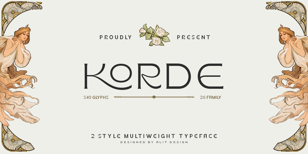 Korde font