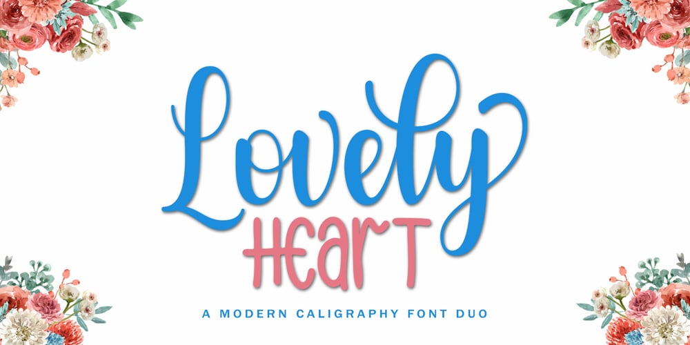 Lovely Heart font