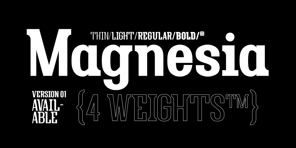 Magnesia SF font