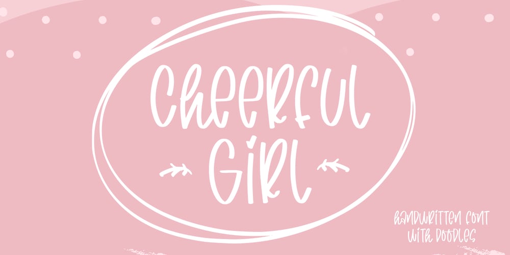 Cheerful Girl font
