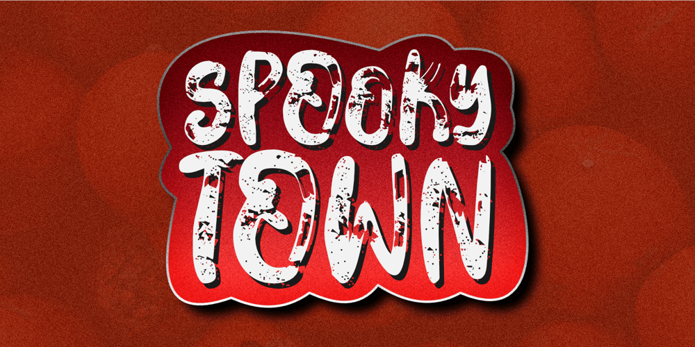 Spooky Town font