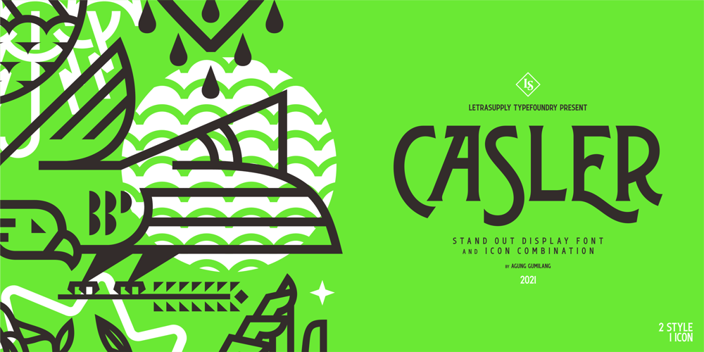 Casler font