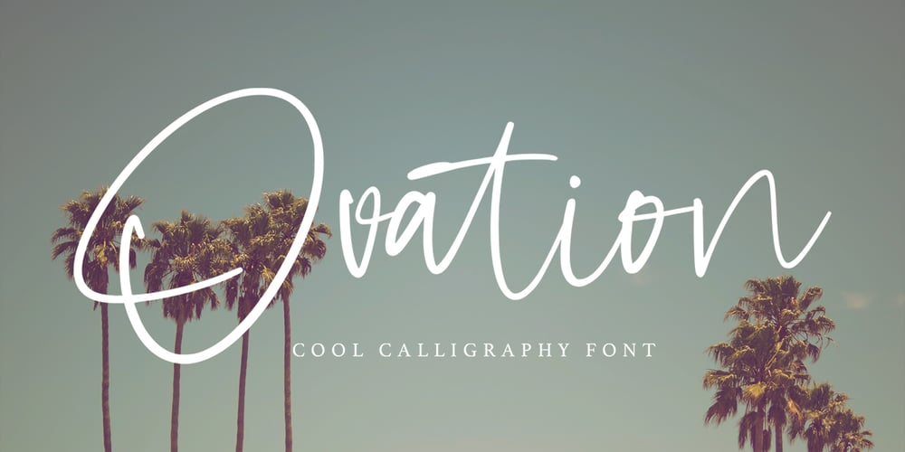 Ovation font