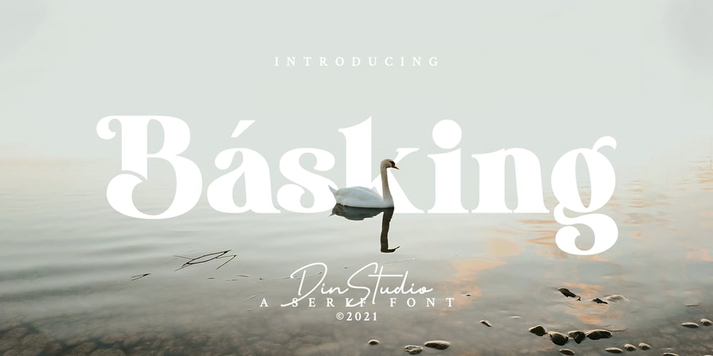 Basking font