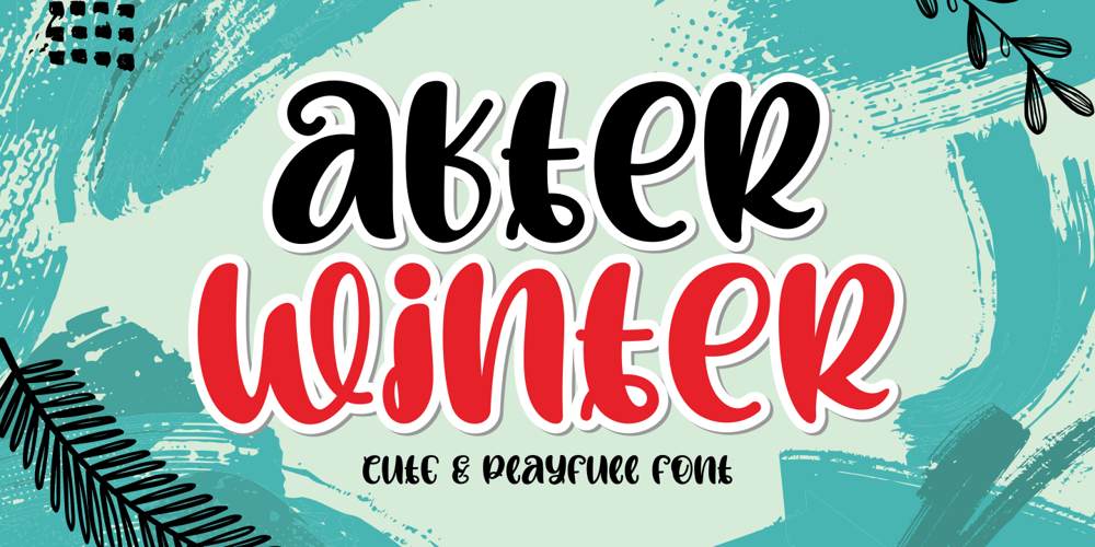 After Winter font