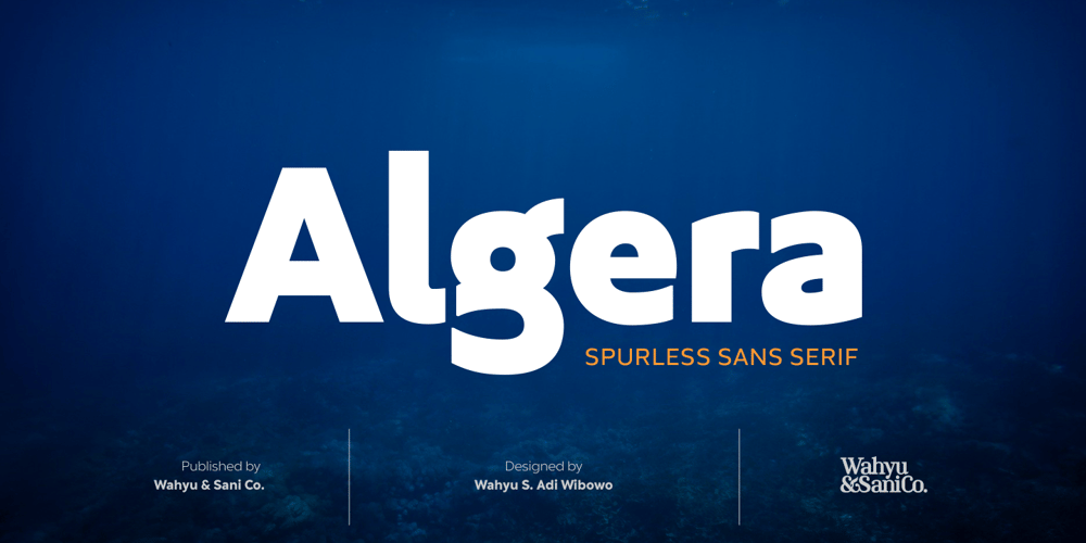 Algera font