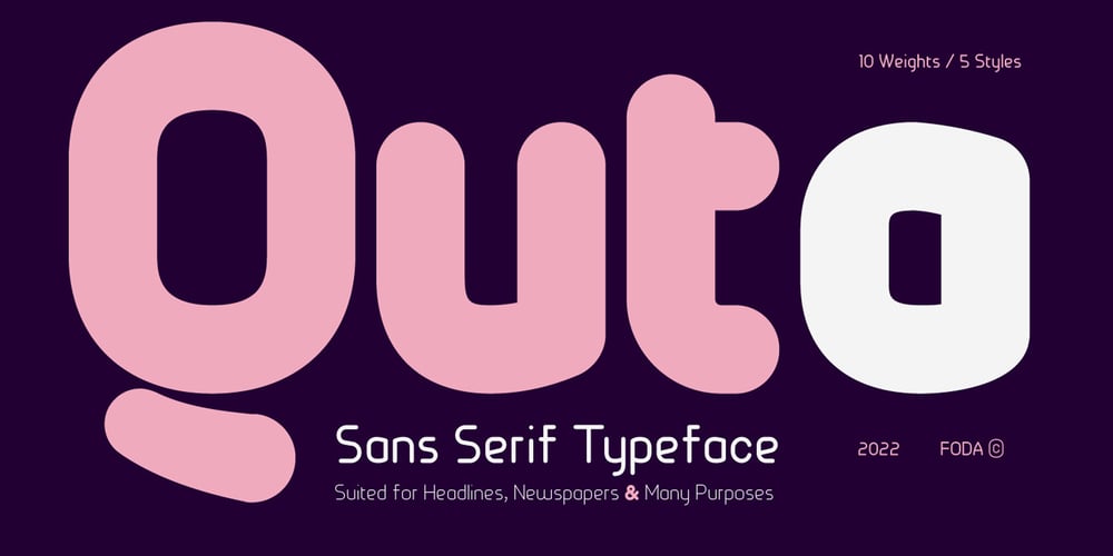 Quta Rounded font
