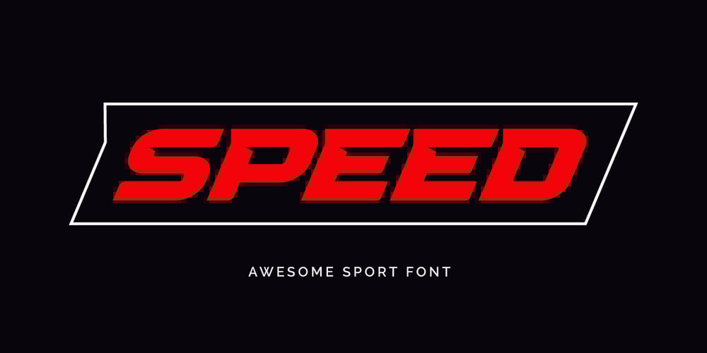 Speed font