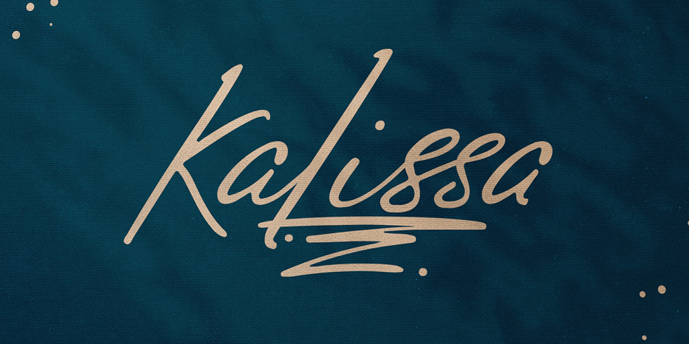 Kalissa font