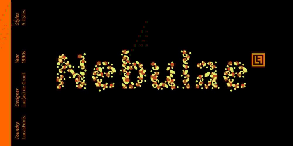 Nebulae font