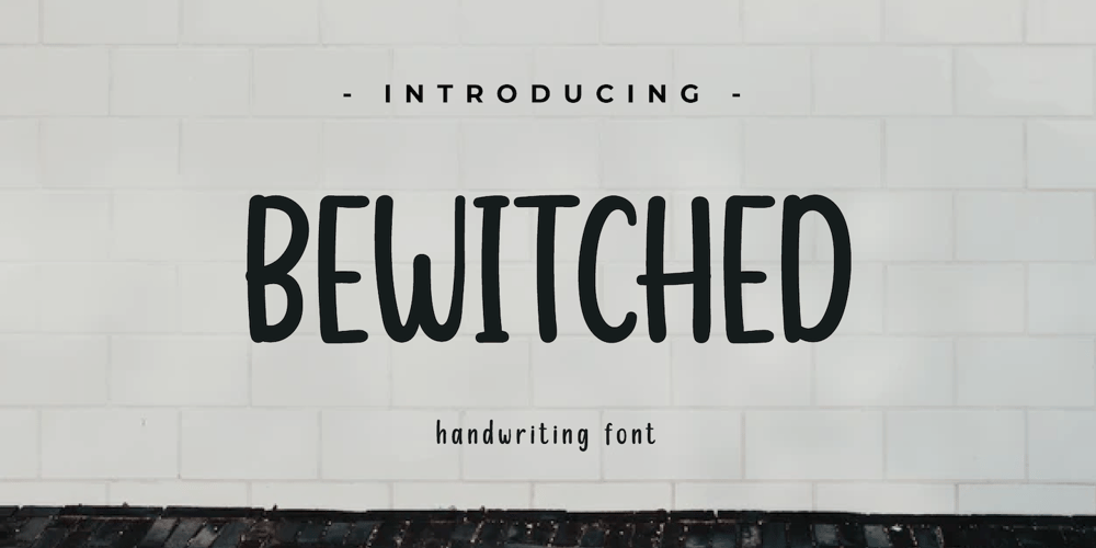 Bewitched font