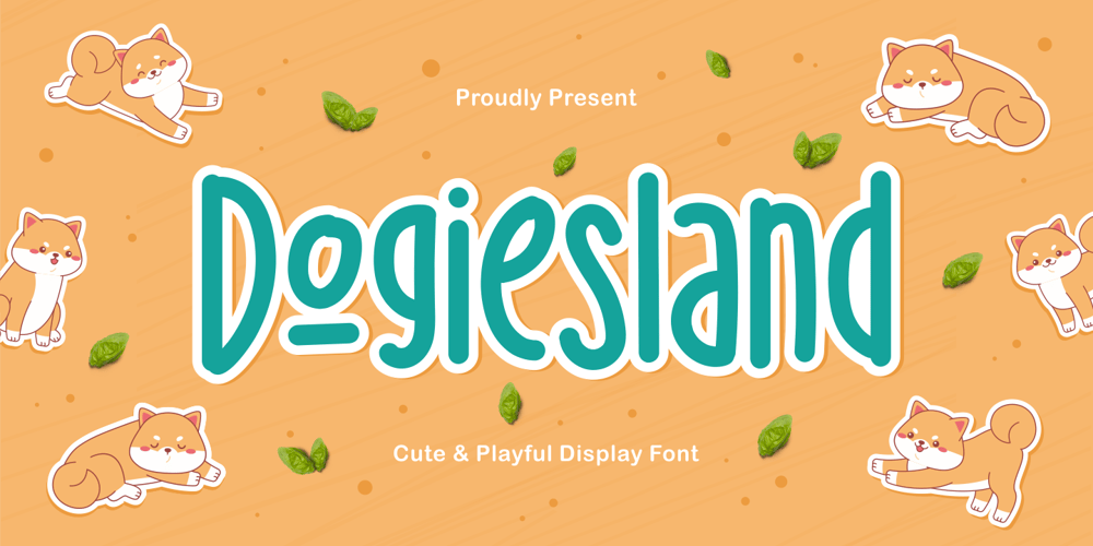 Dogiesland font