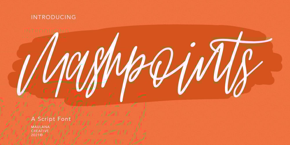Mashpoints font