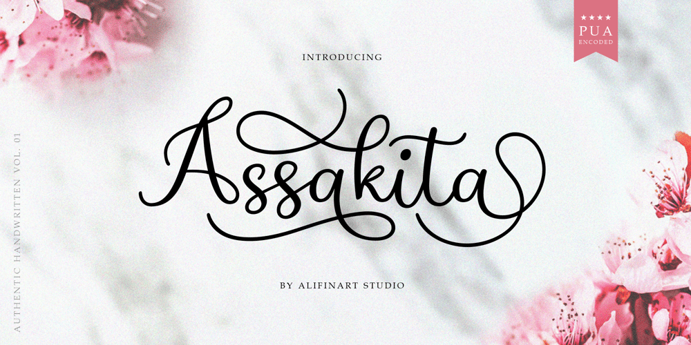 Assakita font