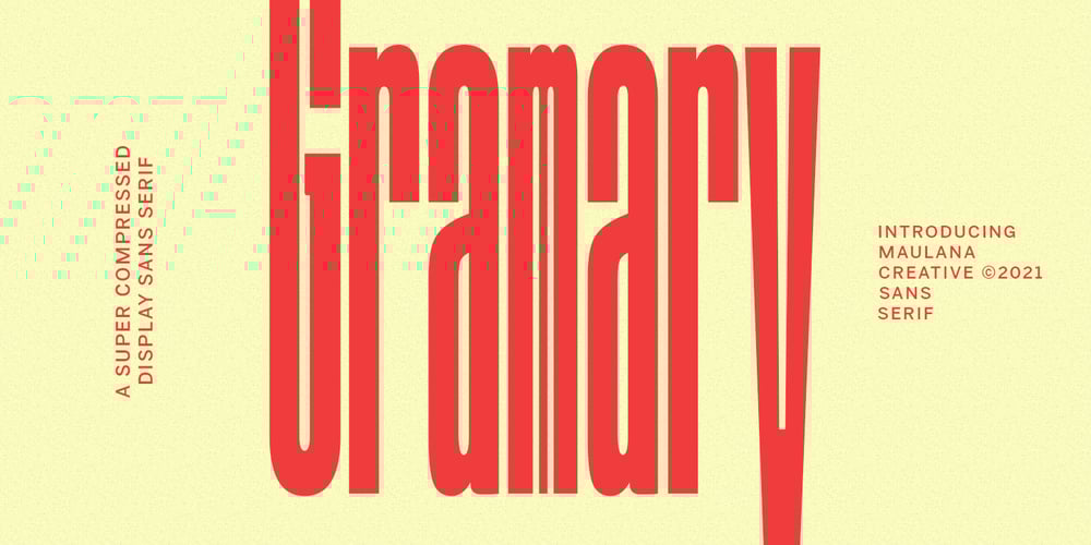 Gramary font