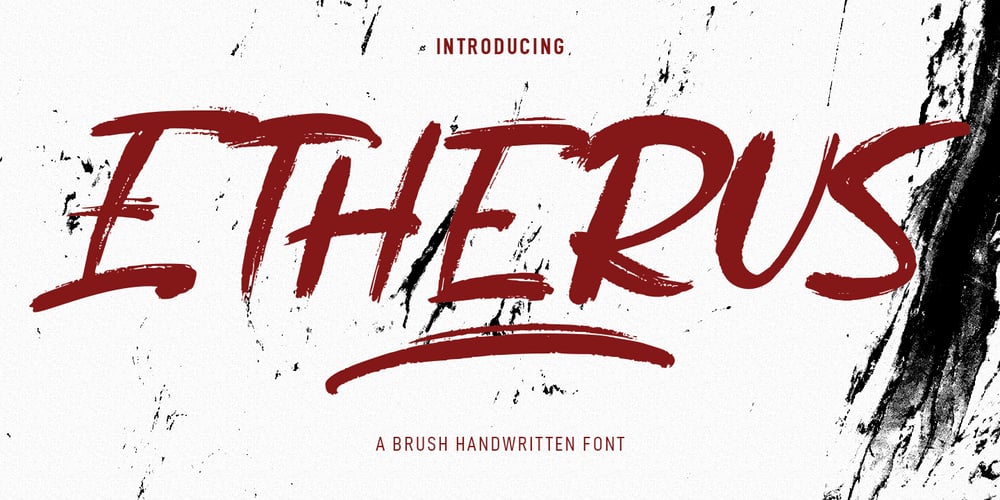 Etherus font