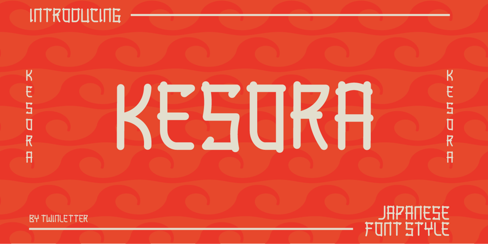 Kesora Faux font